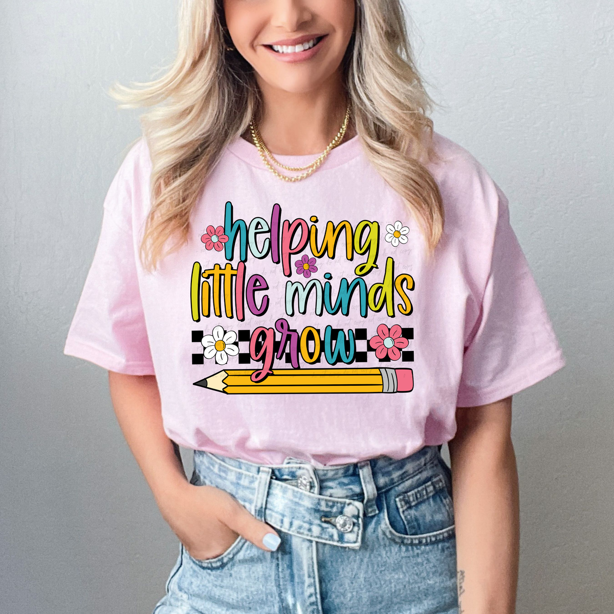 Helping Little Minds Grow 108808 DTF transfer