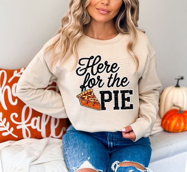 Here For The Pie 69493 DTF transfer