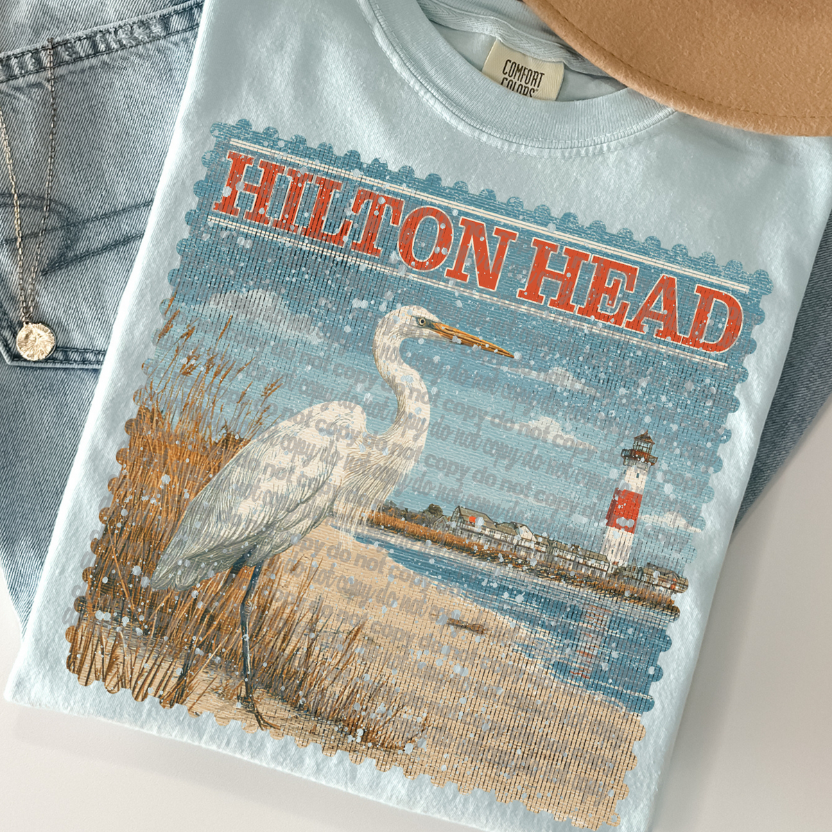Hilton Head Stamp (TTD) 102525 DTF transfer