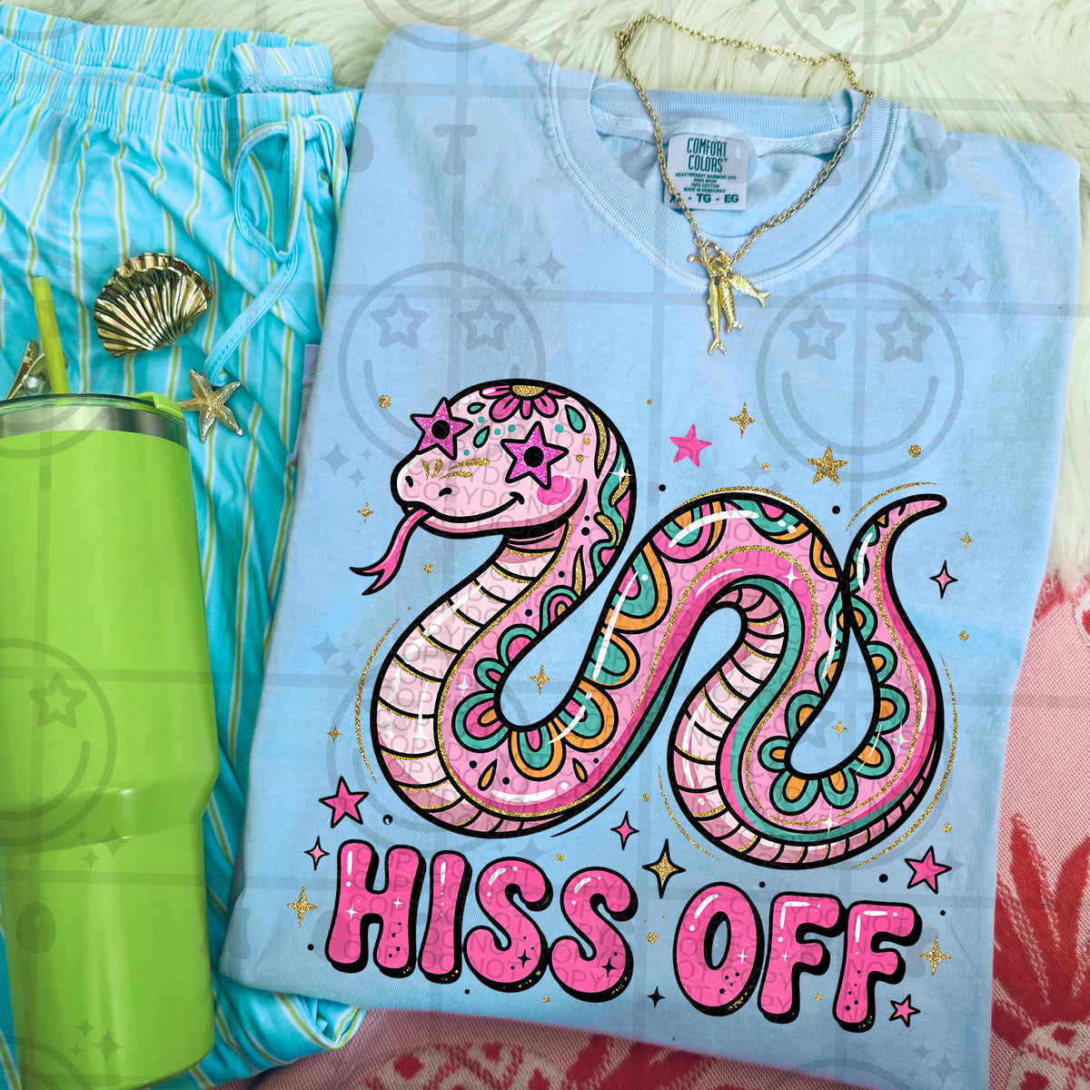 Hiss off snake (HW) DTF Transfer