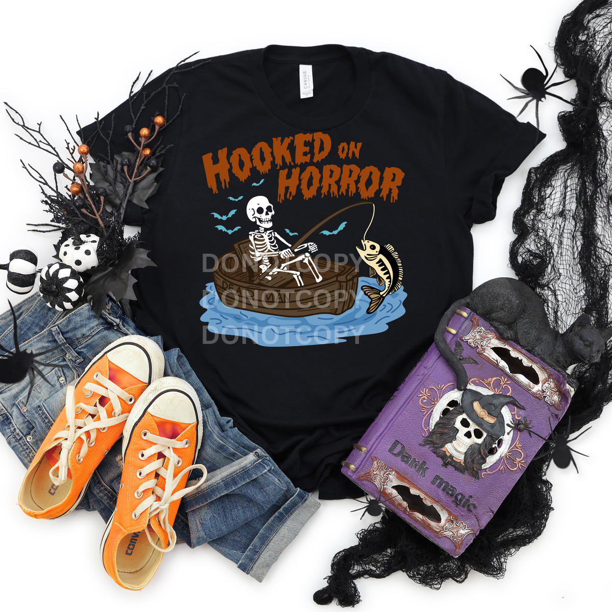 Hooked on horror (CSG) DTF Transfer