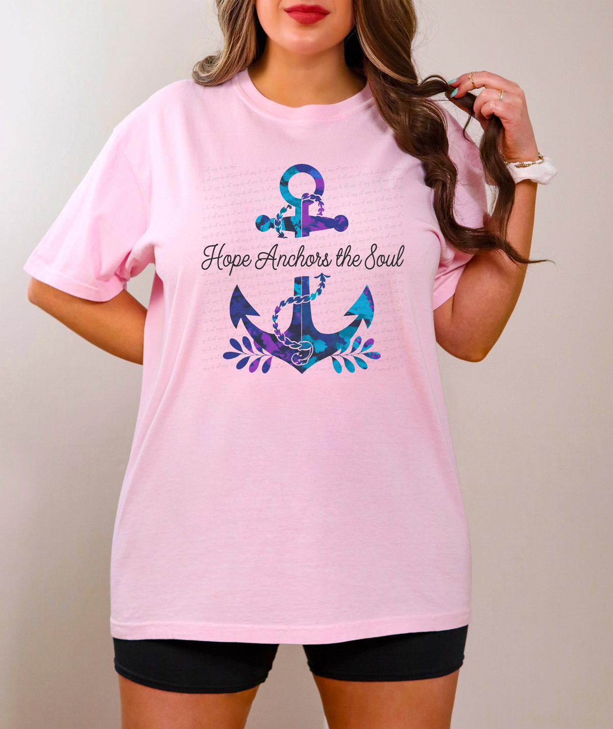 Hope Anchors The Soul 61919 DTF transfer