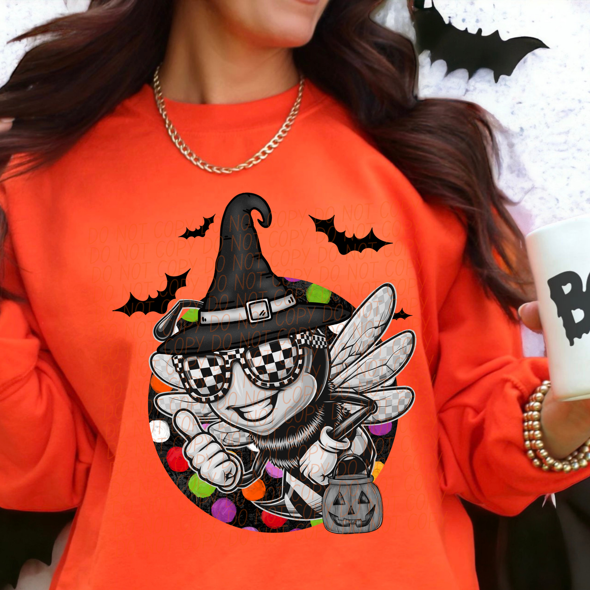 Hornet Checkered Polka 59751 DTF Transfer