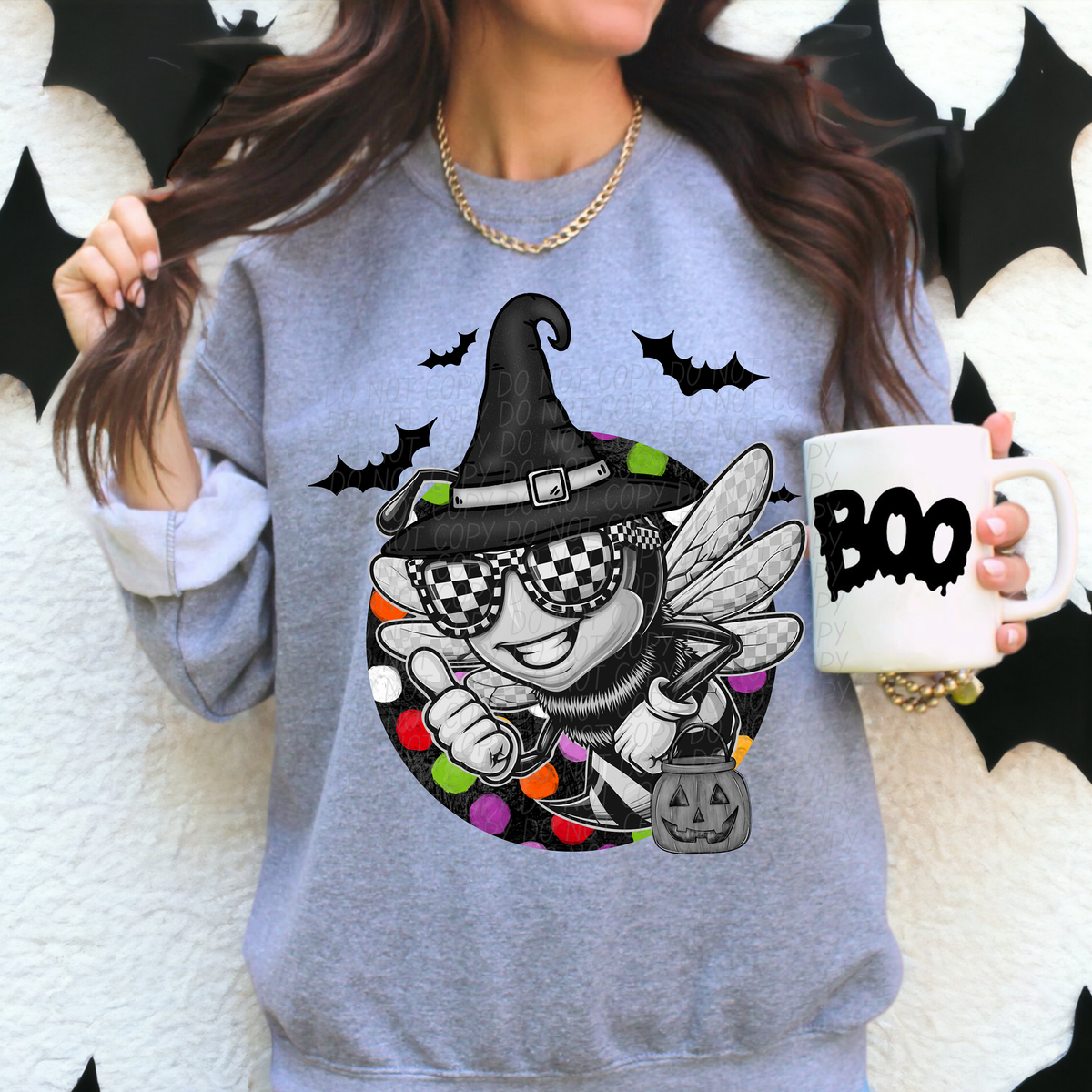 Hornet Checkered Polka 59751 DTF Transfer