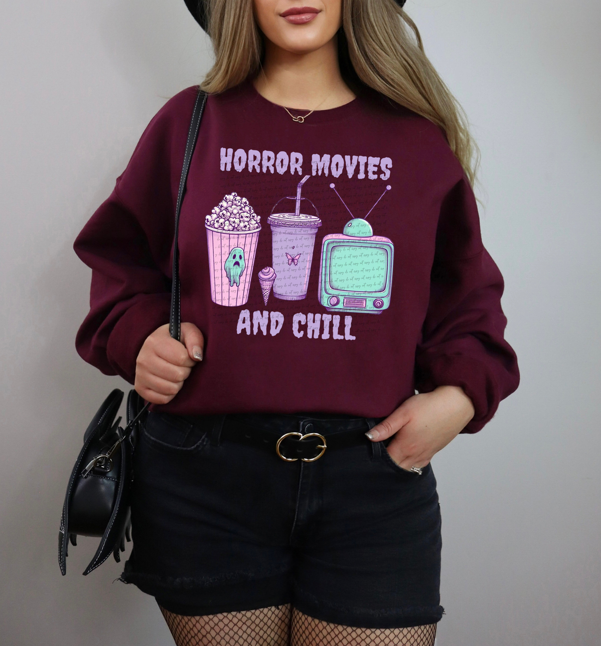 Horror Movies And Chill 42770 DTF transfer