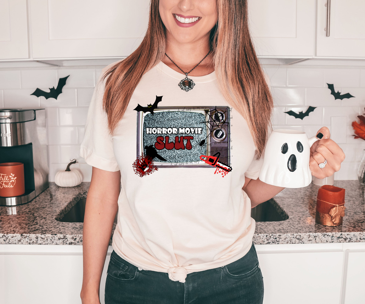 Horror Movie Slut 42504 DTF transfer