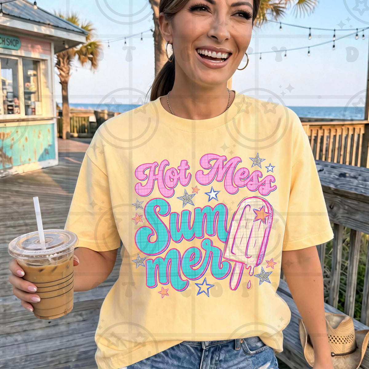 Hot mess summer popsicle (HW) DTF Transfer