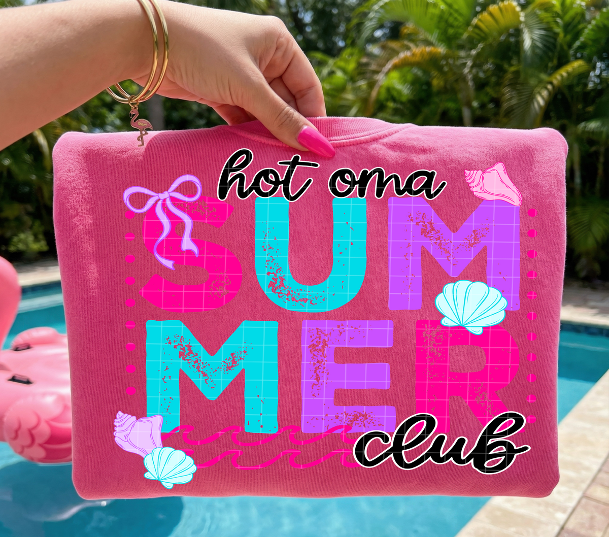 Hot oma summer club (40e) DTF Transfer