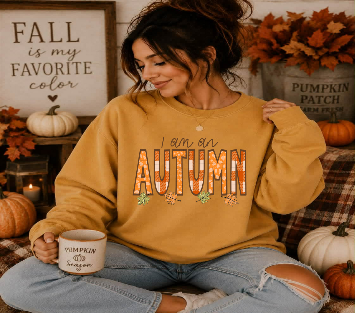 I am an autumn (Linda) DTF Transfer