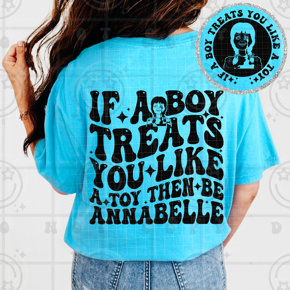 Then be Annabelle (POCKET ONLY) (HW) DTF Transfer