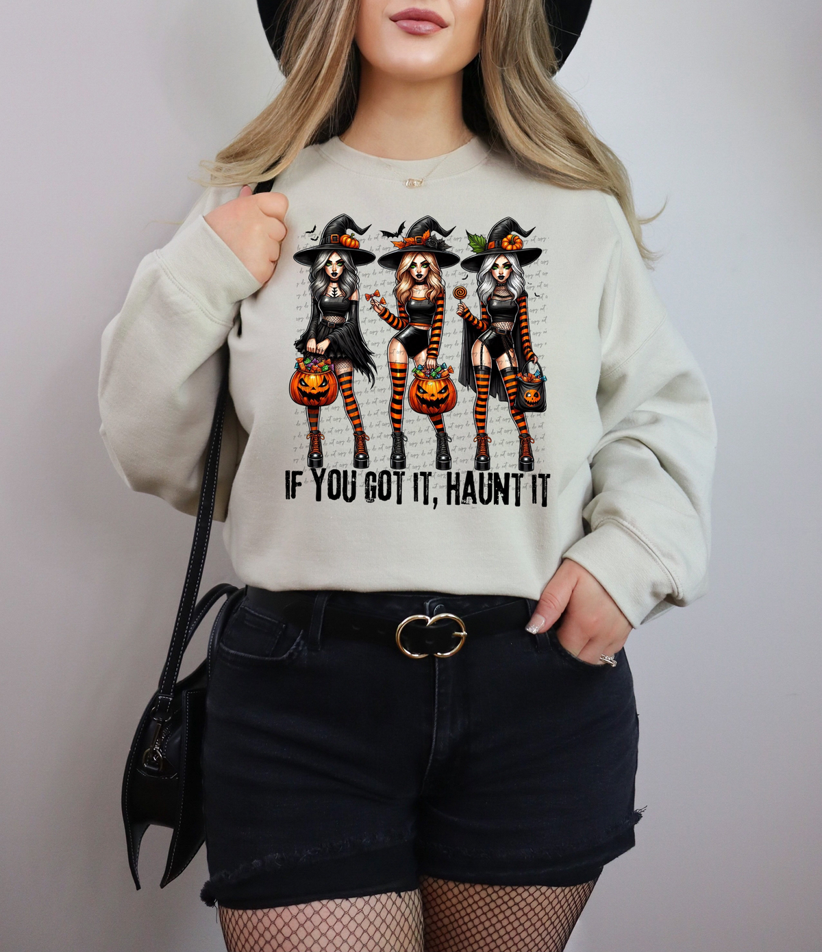 If You Got It Haunt It Witches Black 51456 DTF transfer