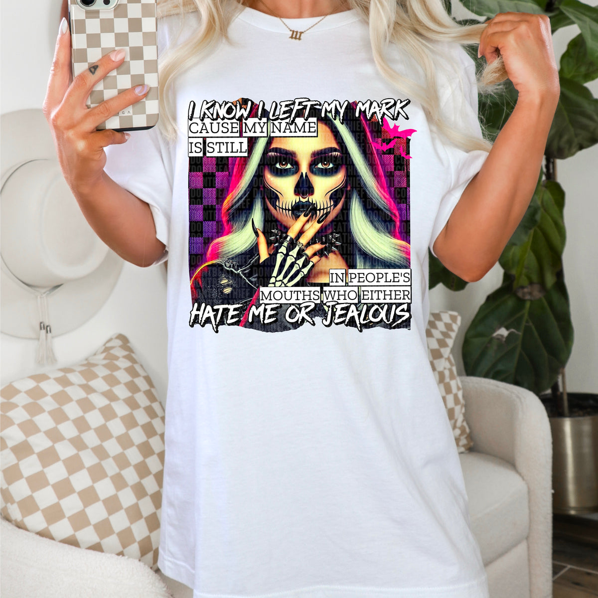 I Know I Left My Mark 104519 DTF transfer