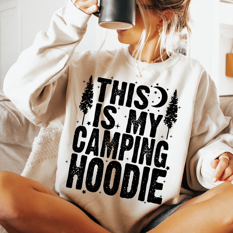 This is my camping hoodie 68478 DTF transfer