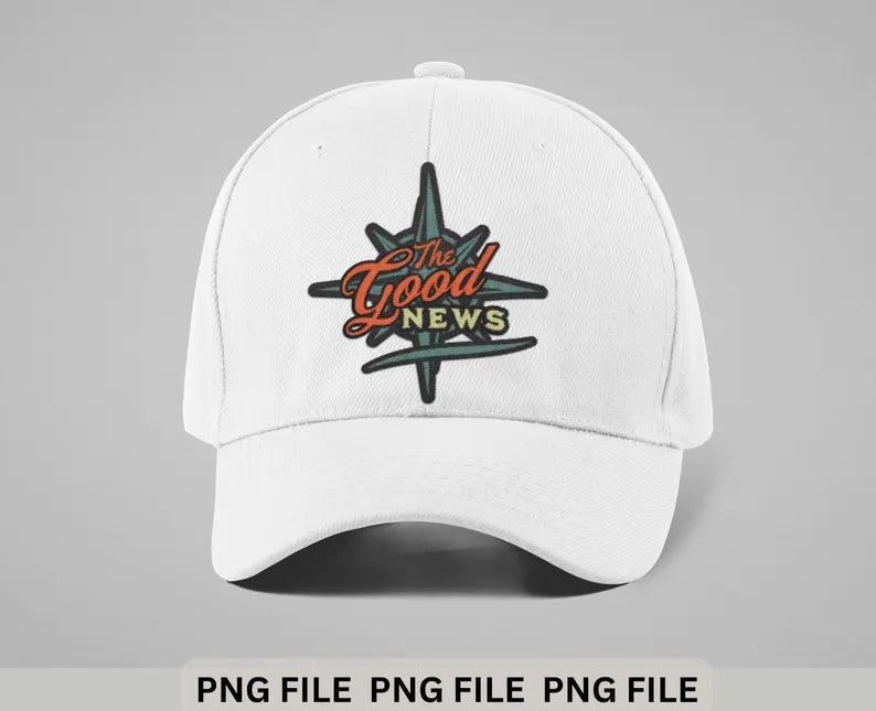 The good news patch 67141 DTF transfer