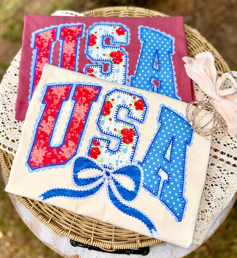 USA lace DTF Transfer