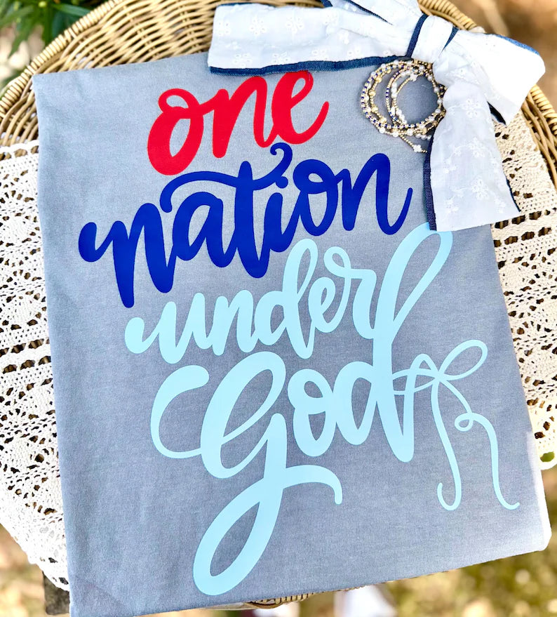 One nation under God Sunday Special DTF transfer