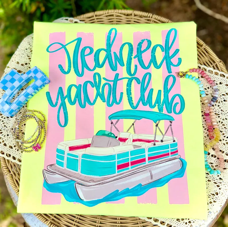 Redneck yacht club DTF Transfer