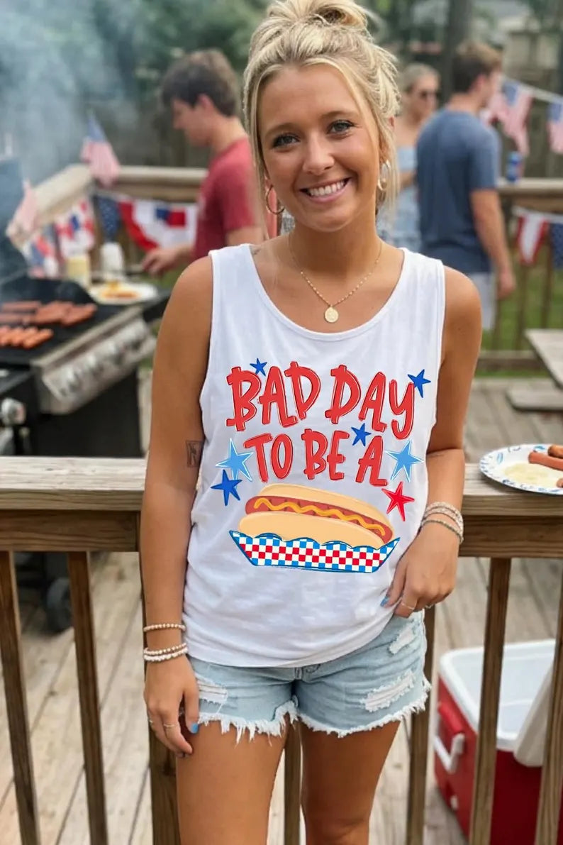 Bad day to be a hotdog DTF Transfer