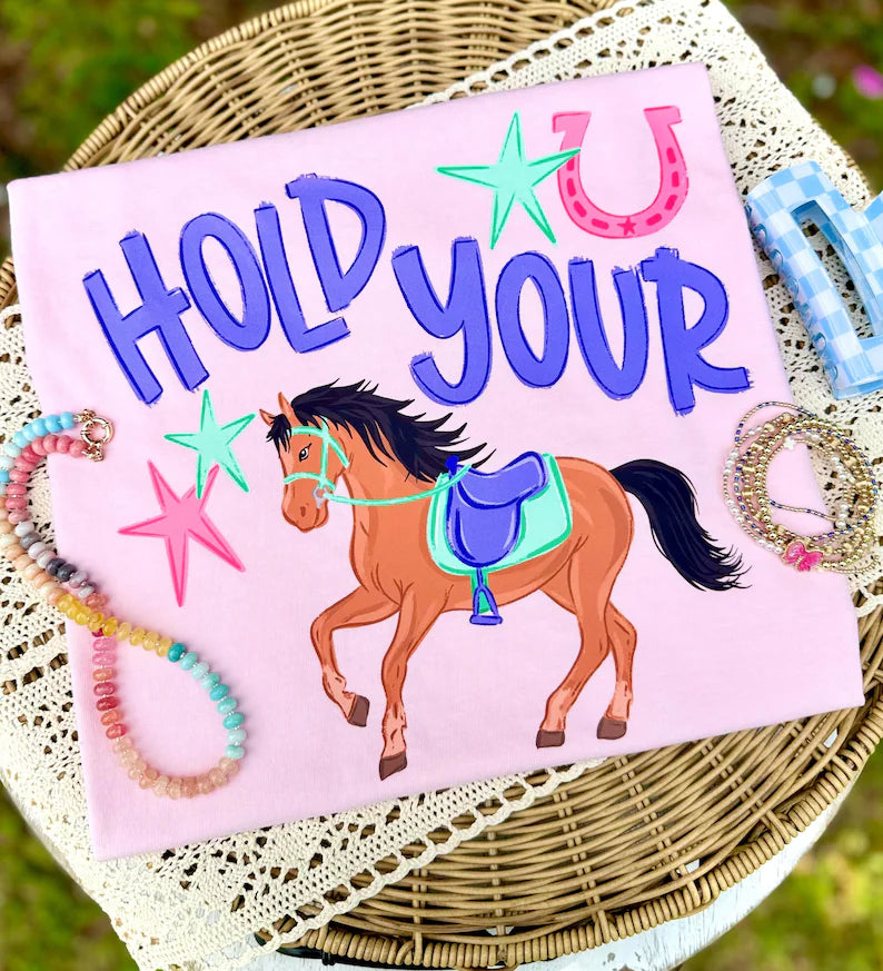 Hold your horse Sunday Special DTF transfer