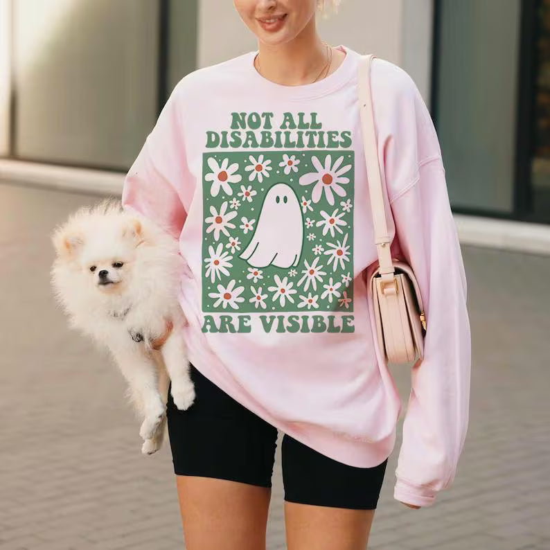 Not all disabilities are visible Sunday Special DTF transfer