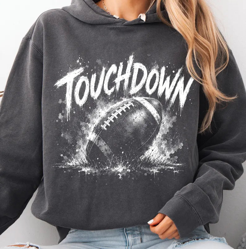 Touchdown white DTF transfer