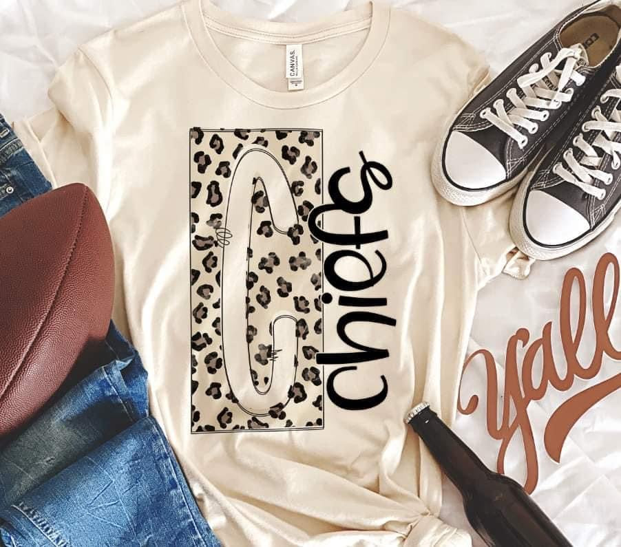 Leopard C Chiefs 8016 DTF Transfers