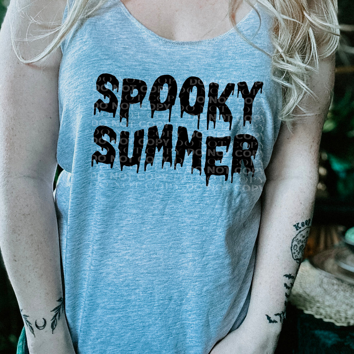 Spooky Summer DTF transfer