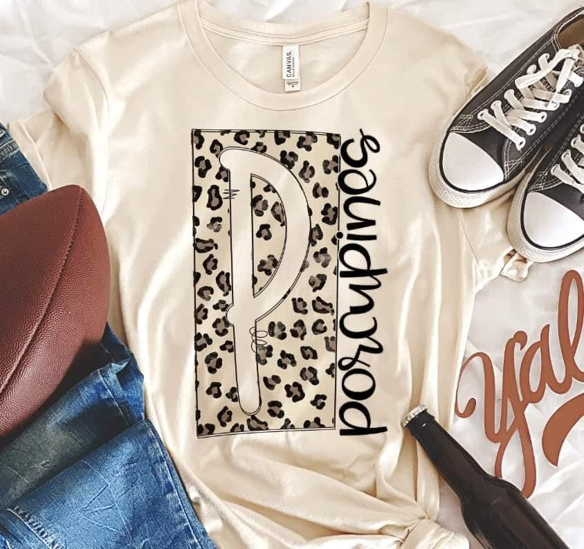 Leopard P Porcupines 8019 DTF Transfers