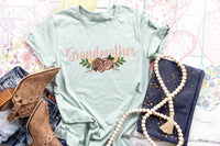 Grandmother boho floral DTF TRANSFER