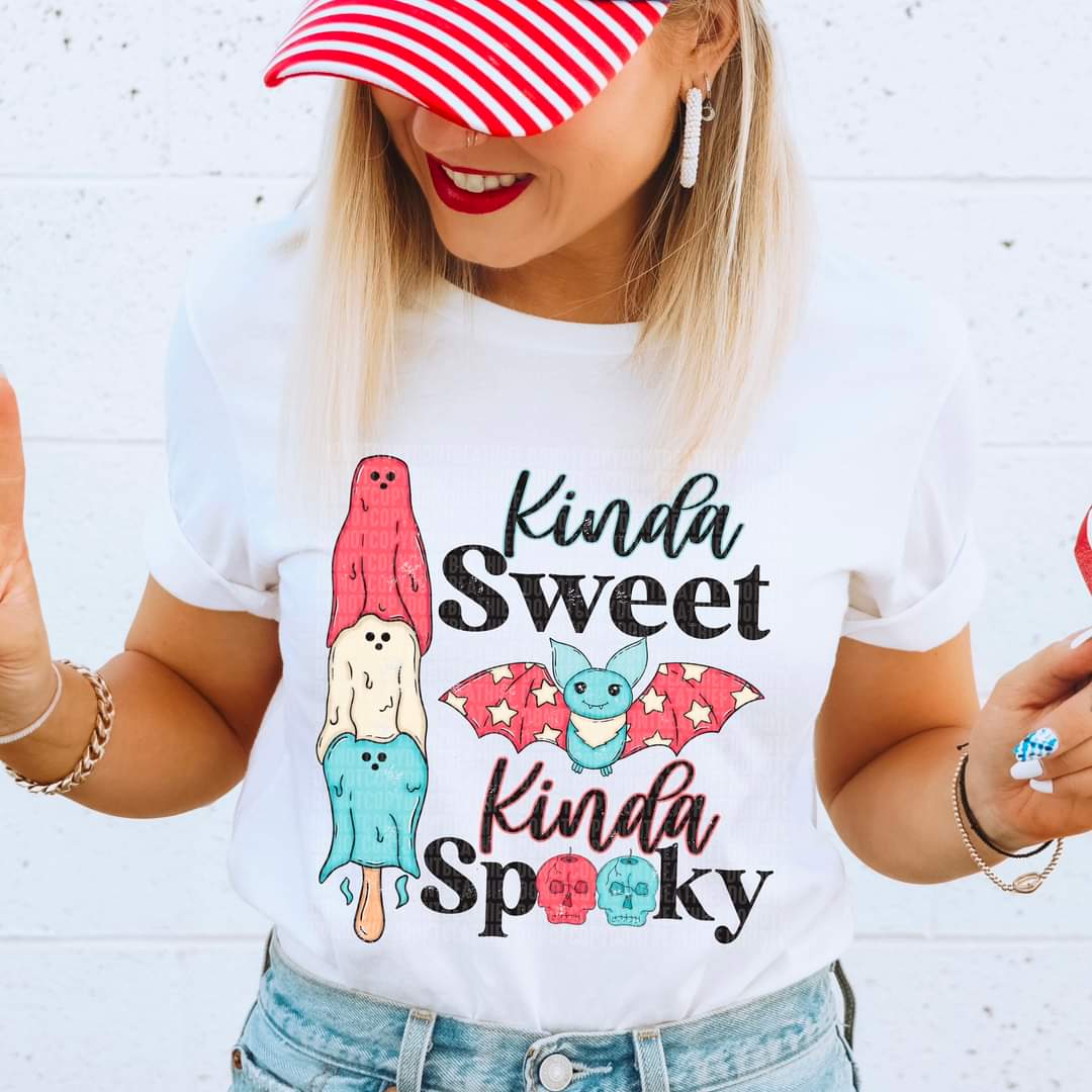 Kinda Sweet Kinda Spooky DTF transfer