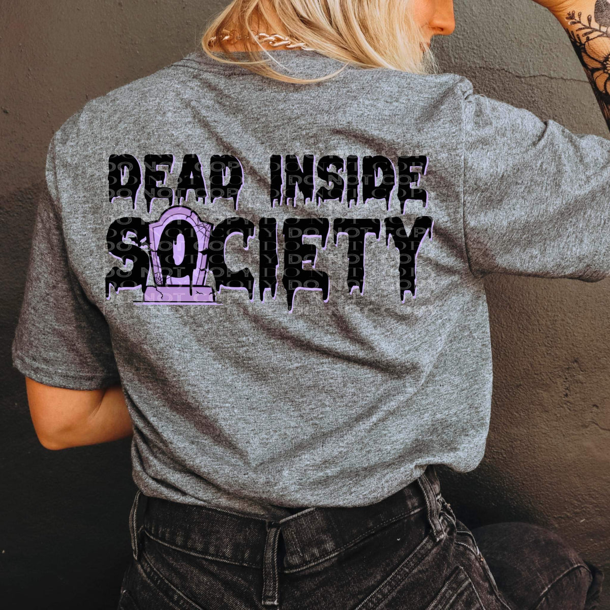 Dead Inside Society DTF TRANSFER