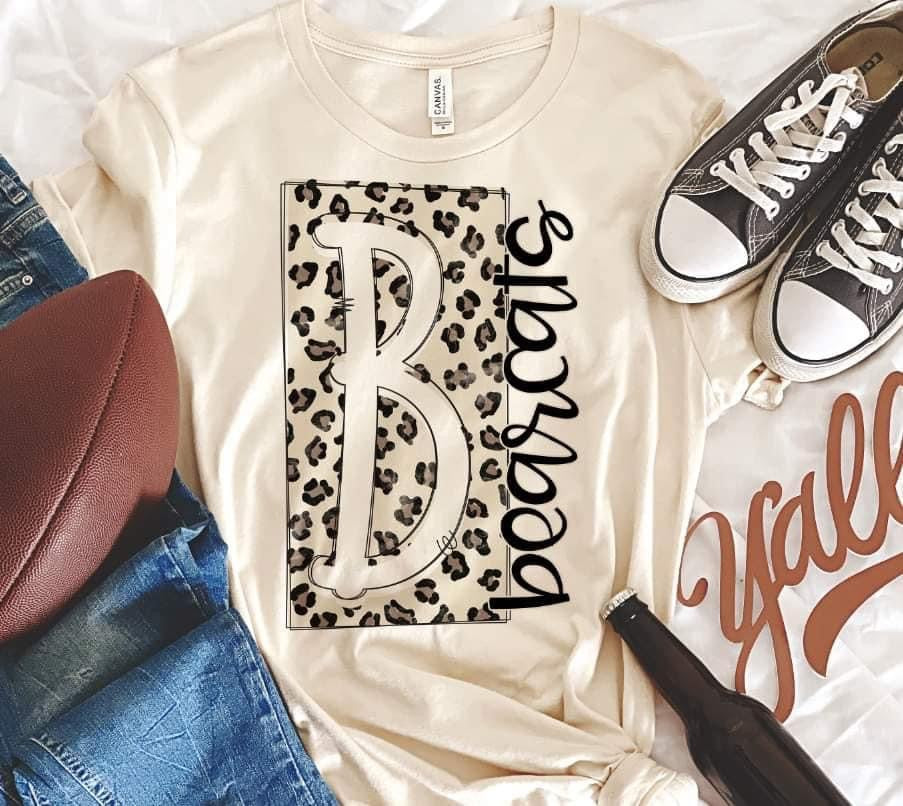 Leopard B Bearcats 8015 DTF Transfers