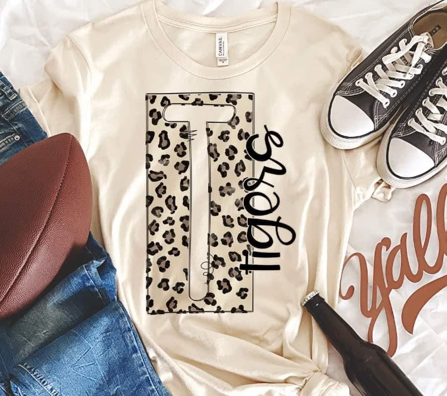 Leopard T Tigers 8003 DTF Transfers