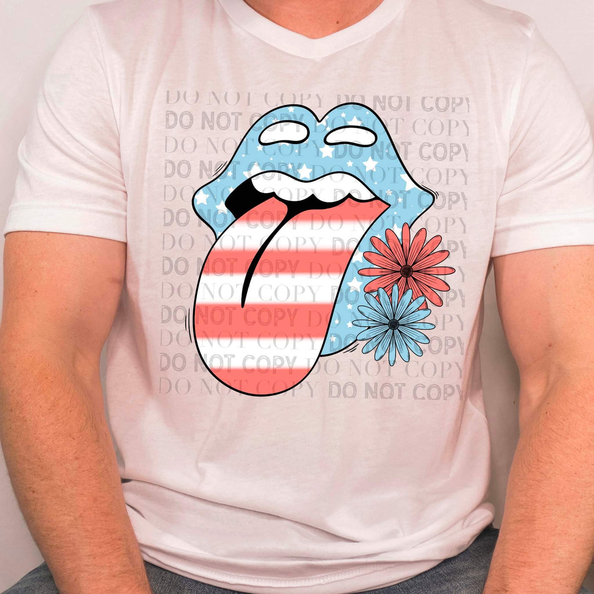 Rocker 4th of July DTF TRANSFER