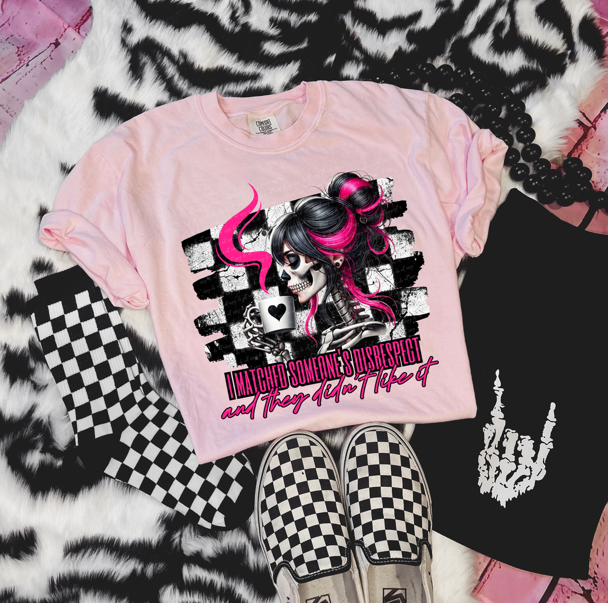 I Matched Someone's Disrespect And They Didn't Like It 86055 DTF Transfer