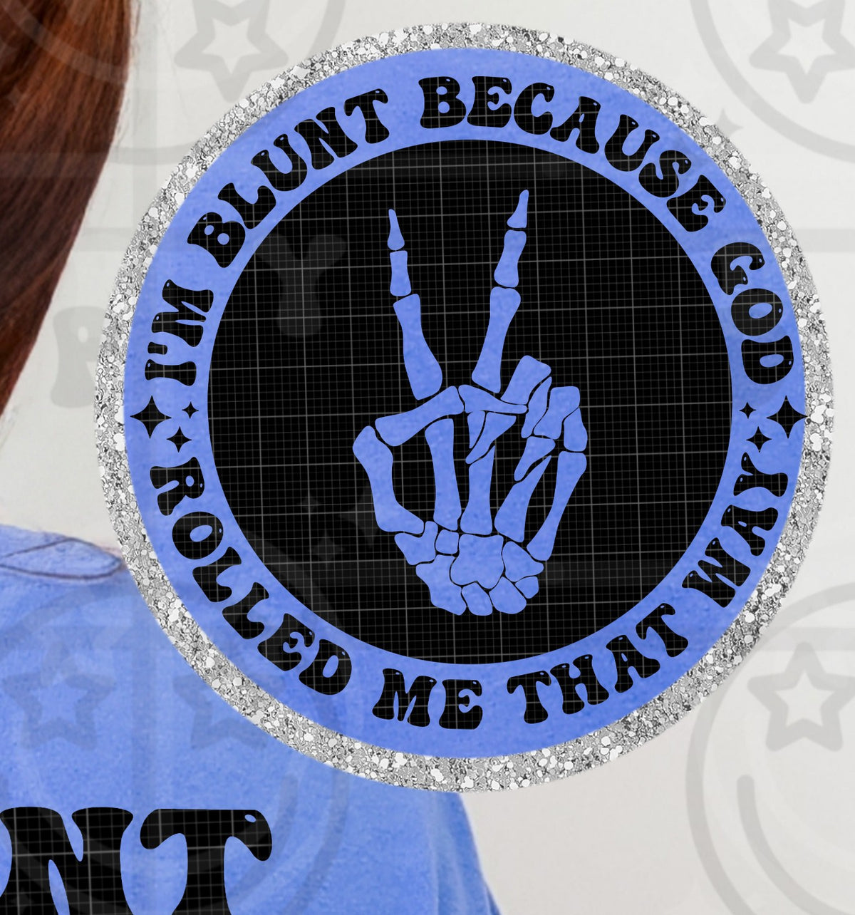 I'm blunt POCKET HW DTF Transfer
