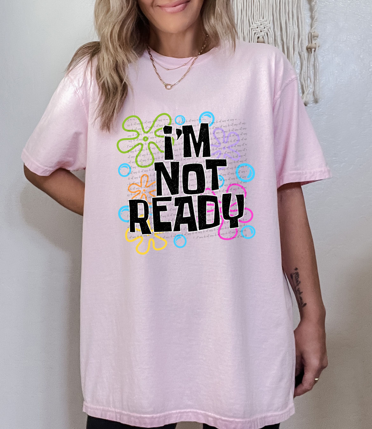 I'm Not Ready 42566 DTF transfer