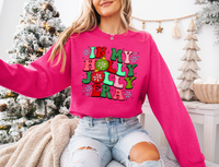 In My Holly Jolly Era Typography 59937 DTF Transfer