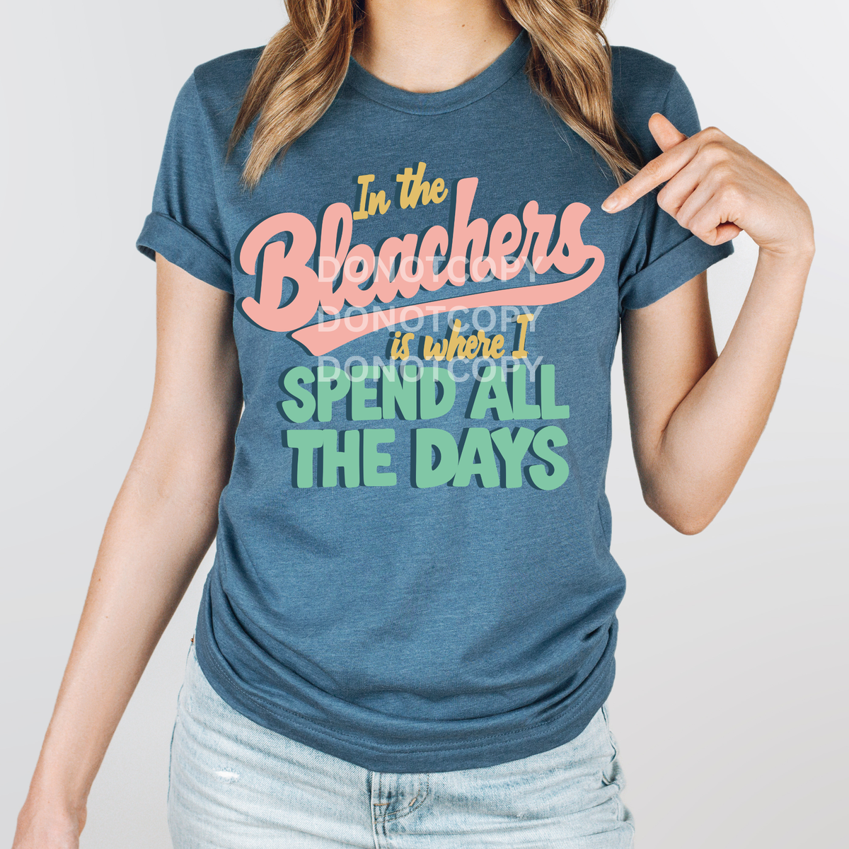 In the bleachers (CSG) DTF Transfer