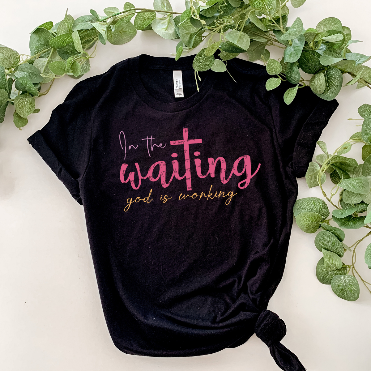 In The Waiting God Is Working 42359 DTF transfer