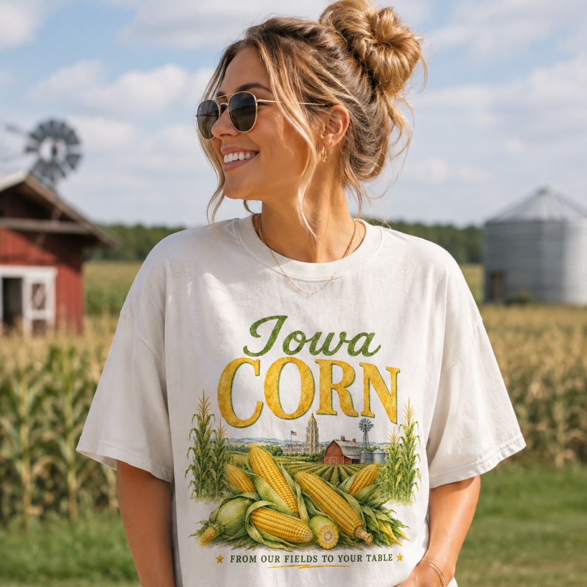 Iowa corn (Parker) DTF Transfer