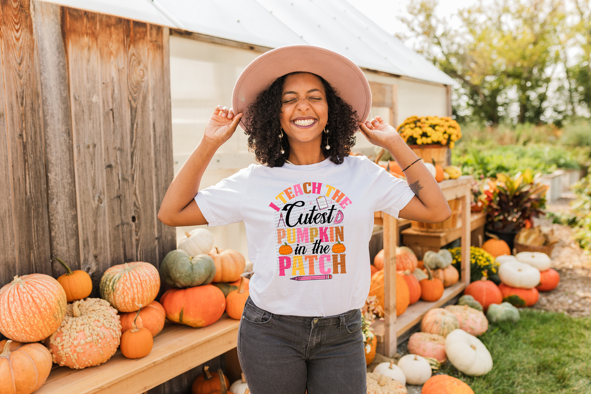 I Teach The Cutest Pumpkin In The Patch 42354 DTF transfer
