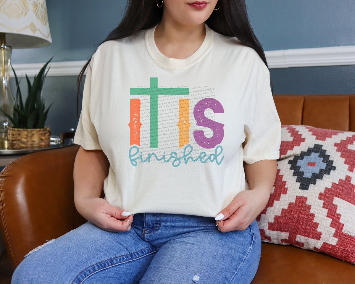 It Is Finished 42360 DTF transfer