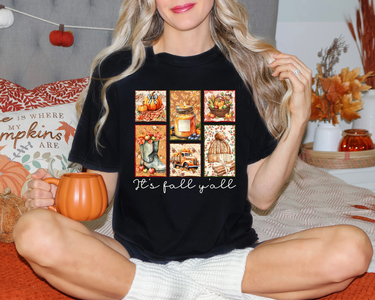 It's Fall Y'all White Font 108900 DTF transfer
