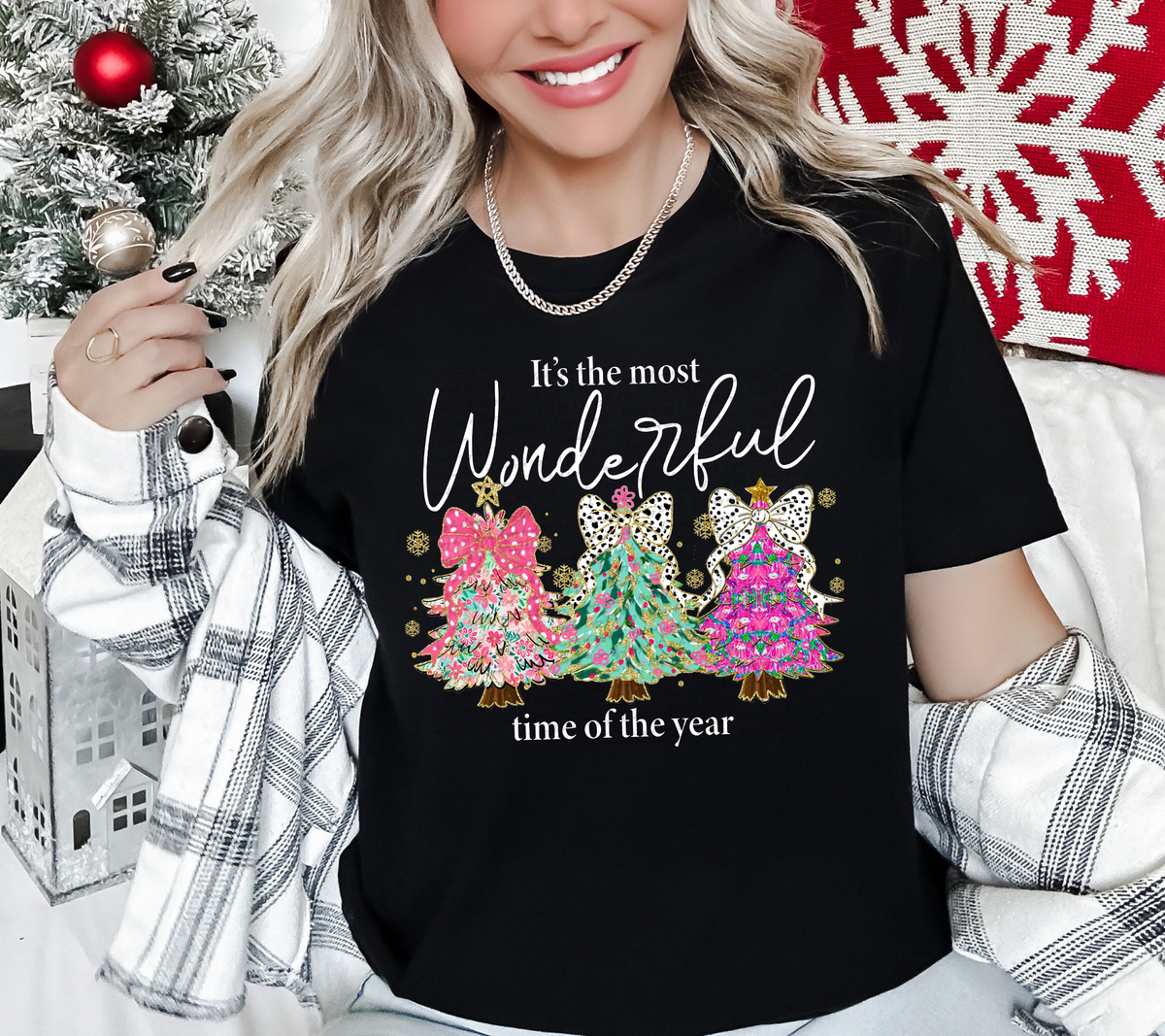 It's The Most Wonderful Time of The Year White 69805 DTF transfer