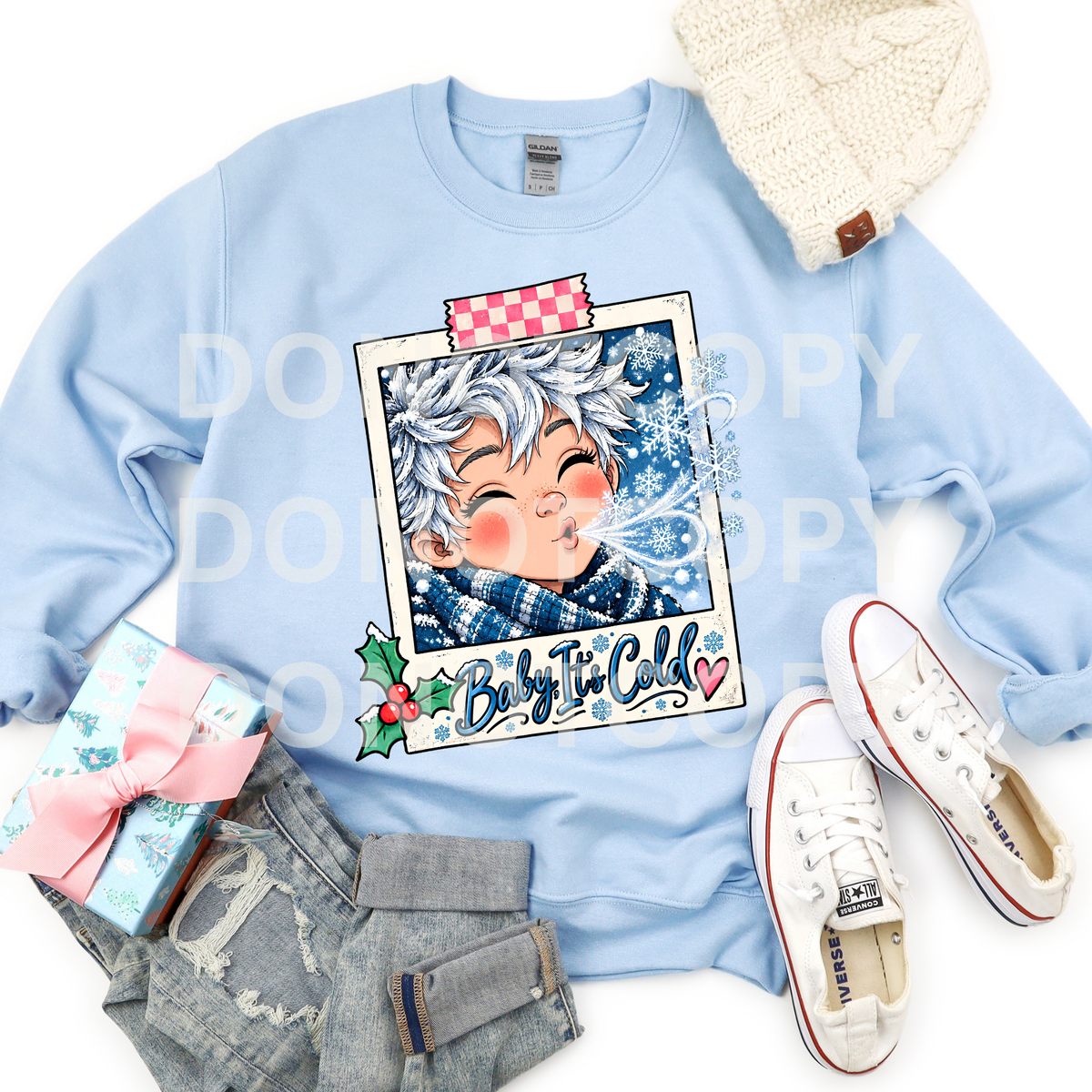 Jack Frost Polaroid  (CSG) DTF Transfer (Copy)