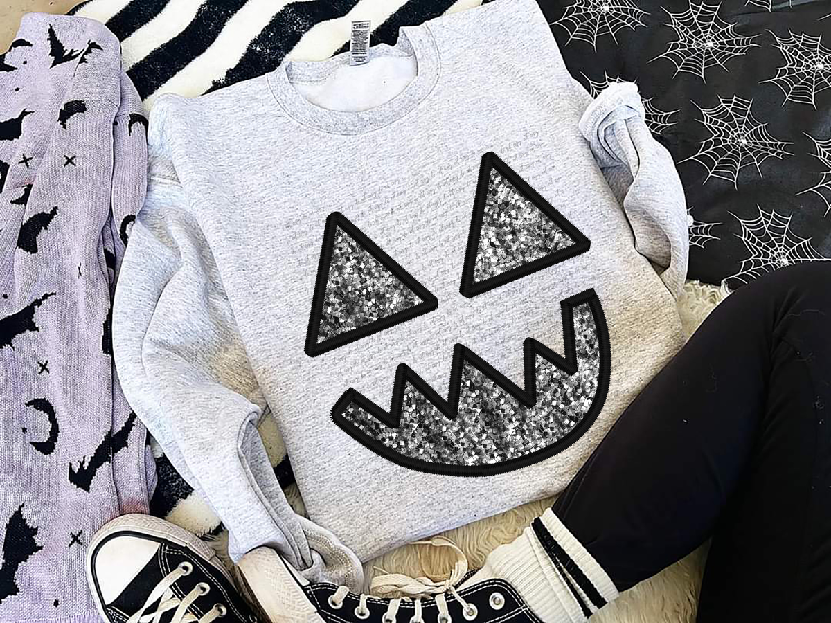 Jack O Faux Embroidery 59336 DTF transfer