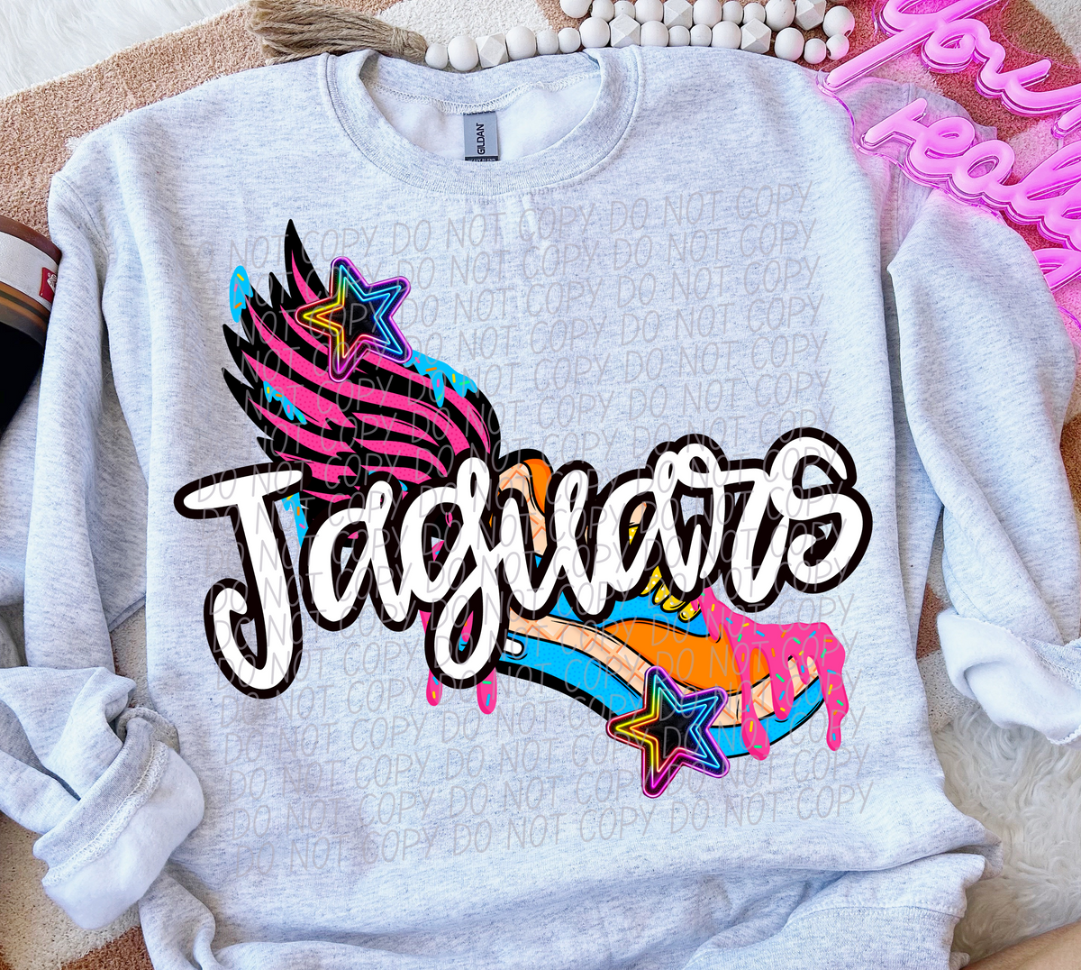 Jaguars Drip Track (City) 103041 DTF transfer