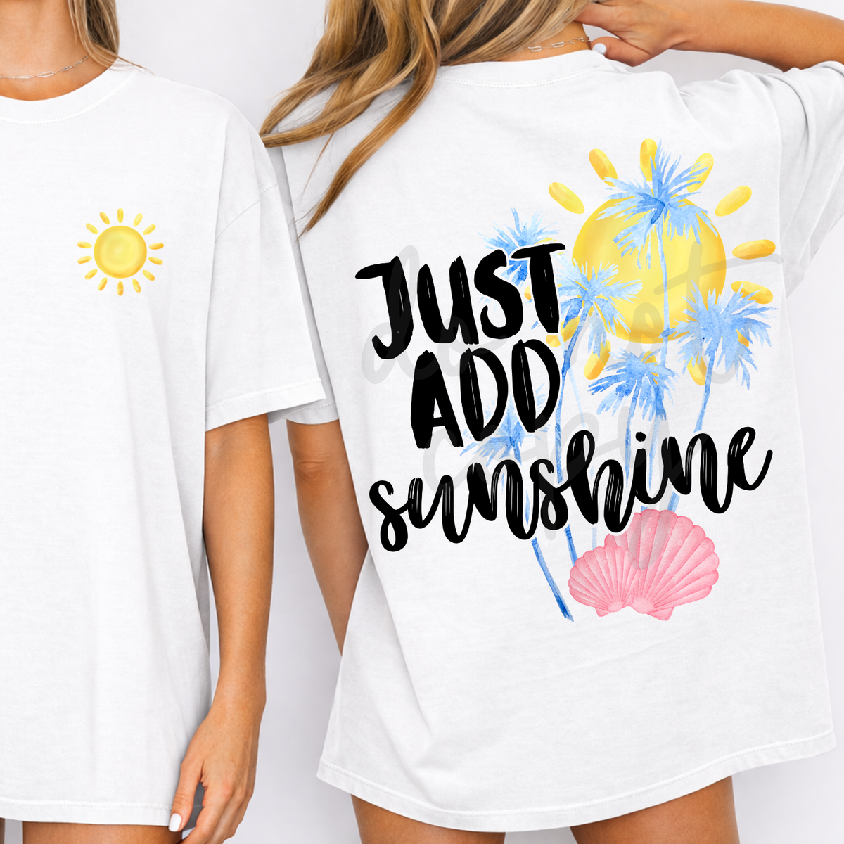 Just add sunshine (POCKET ONLY) (Parker) DTF Transfer