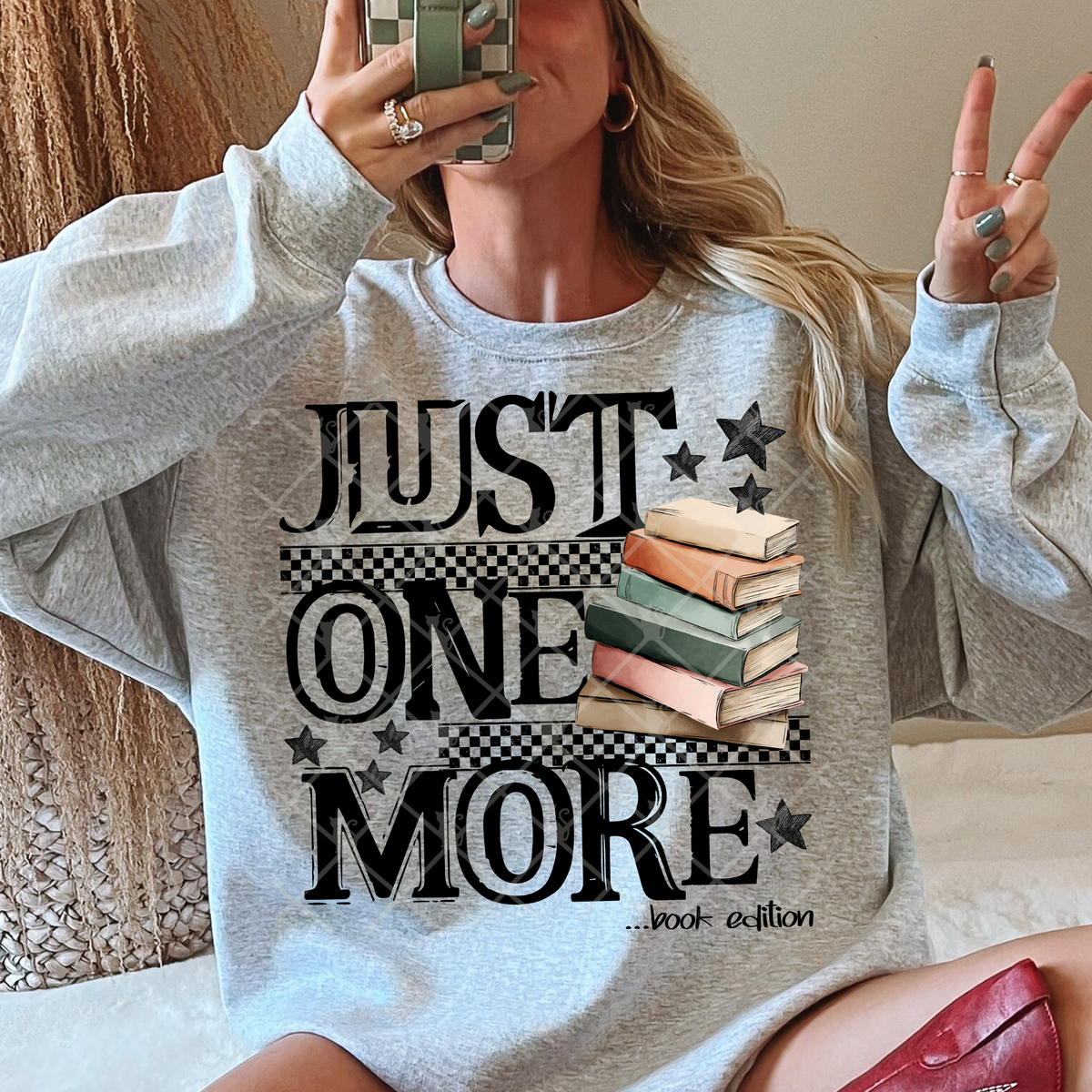 Just one more book with stars (TTD) DTF Transfer